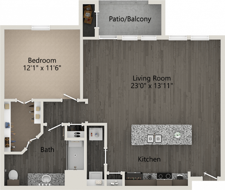 Apartment Floorplans in Flower Mound, TX RiverWalk Flats